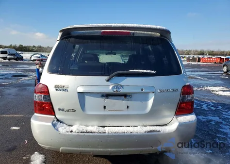 2005 Toyota Highlander Limited z USA, uszkodzony, nr VIN JTEEP21A650069752